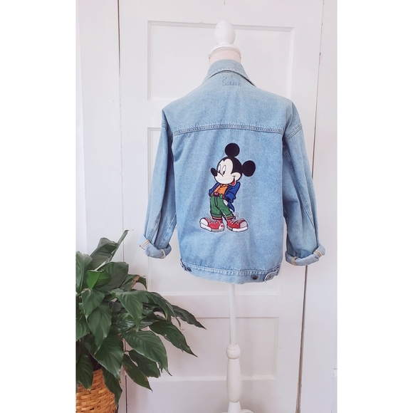 RARE Vintage Mickey Denim Jacket - Picture 2 of 9